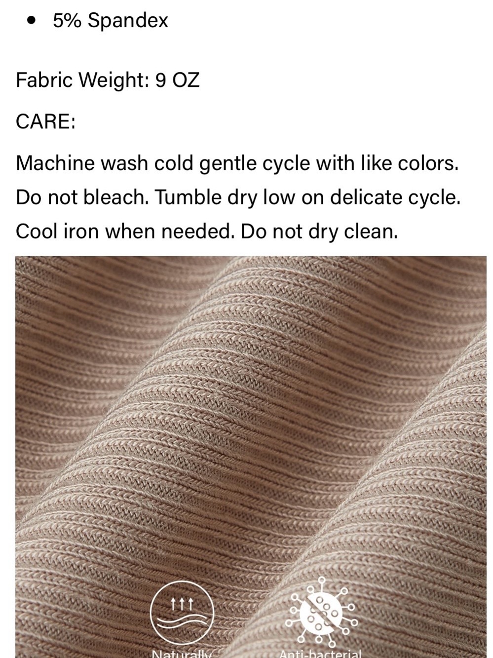 OGL Dusty Pink Open-Front Ribbed Cardigan - Picture 5 of 7